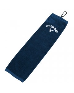 Callaway Tri-Fold Towel - Navy