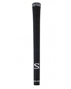 SuperStroke S-Tech White Cap Round Standard Grip - Black