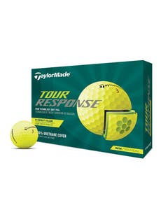 TaylorMade 2022 Tour Response Golf Balls - Yellow